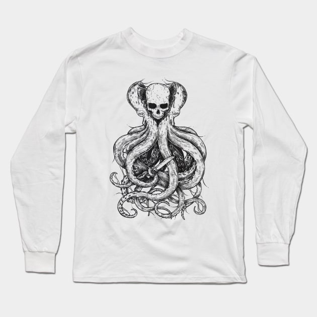 octopus Long Sleeve T-Shirt by rudoi